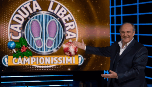 CADUTA LIBERA-PUBBLICO TV-PRINCIPE VIAGGI